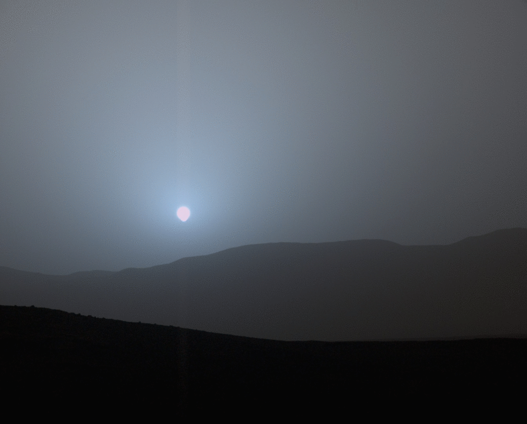 Crater Lake Ford >> The Sunset on Mars Is Striking, And Blue Crater Lake Ford >> The Sunset on Mars Is Striking, And Blue
