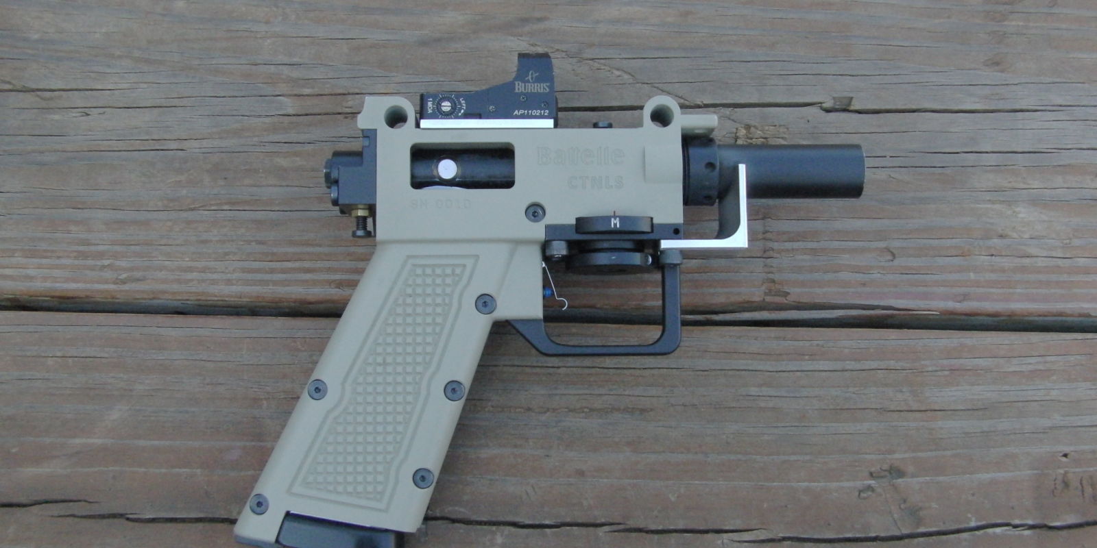 Ingenious New NonLethal Bullet Burns Propellant Inside