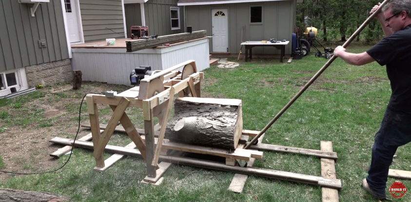 Used Portable Sawmills For Sale >> Cut Your Own Wood Slabs With a DIY Band Saw Mill Used Portable Sawmills For Sale >> Cut Your Own Wood Slabs With a DIY Band Saw Mill