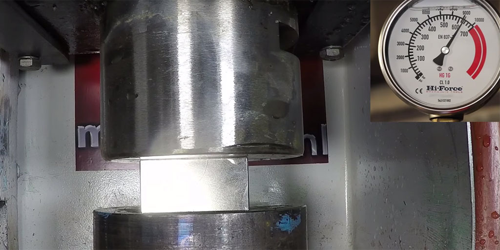 Finally, Something a Hydraulic Press Can't Crush