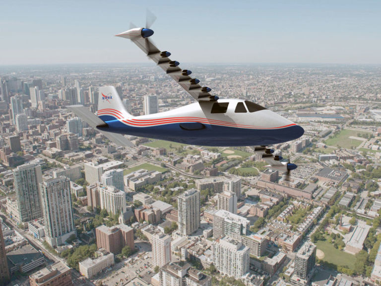 NASA's Newest X-Plane Will Have 14 Electric Motors and Run