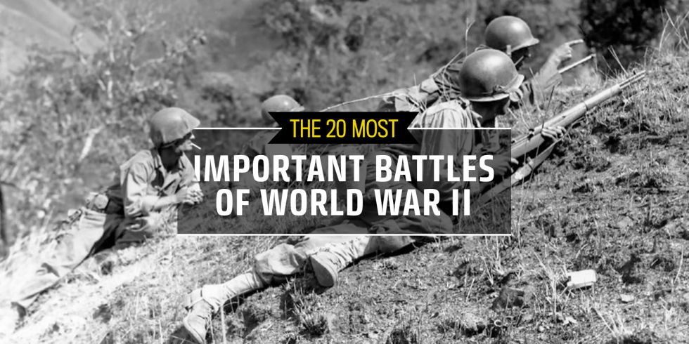 The 20 Most Important Battles of World War II