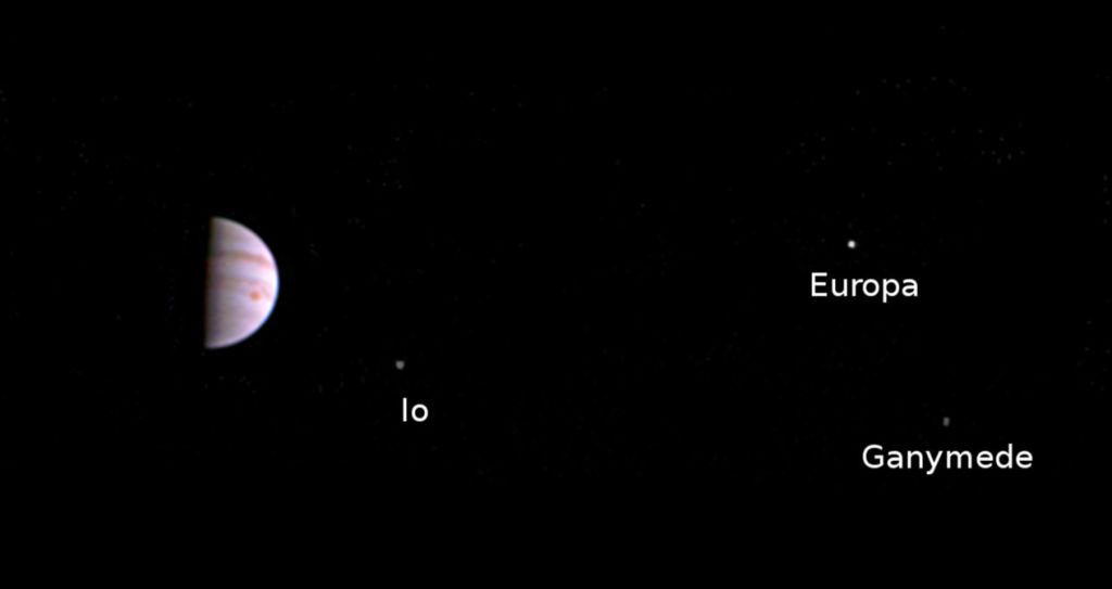 NASA's Juno Takes First Picture of Jupiter