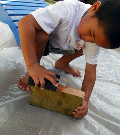 sanding