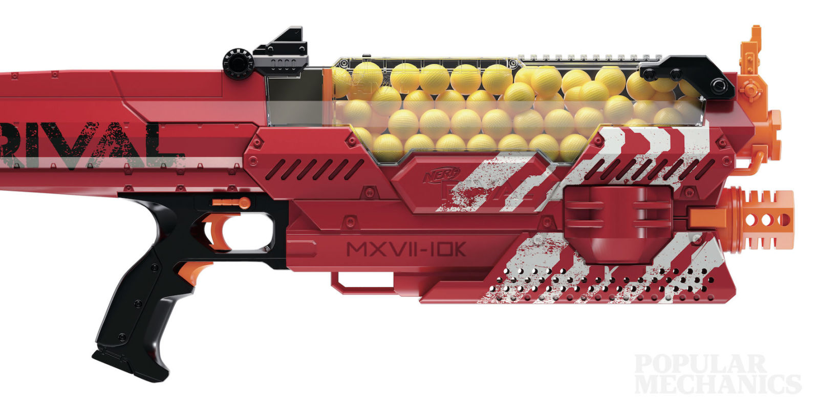Nerf's New Rival Nemesis MXVII-10K Blaster Just Keeps Firing Forever