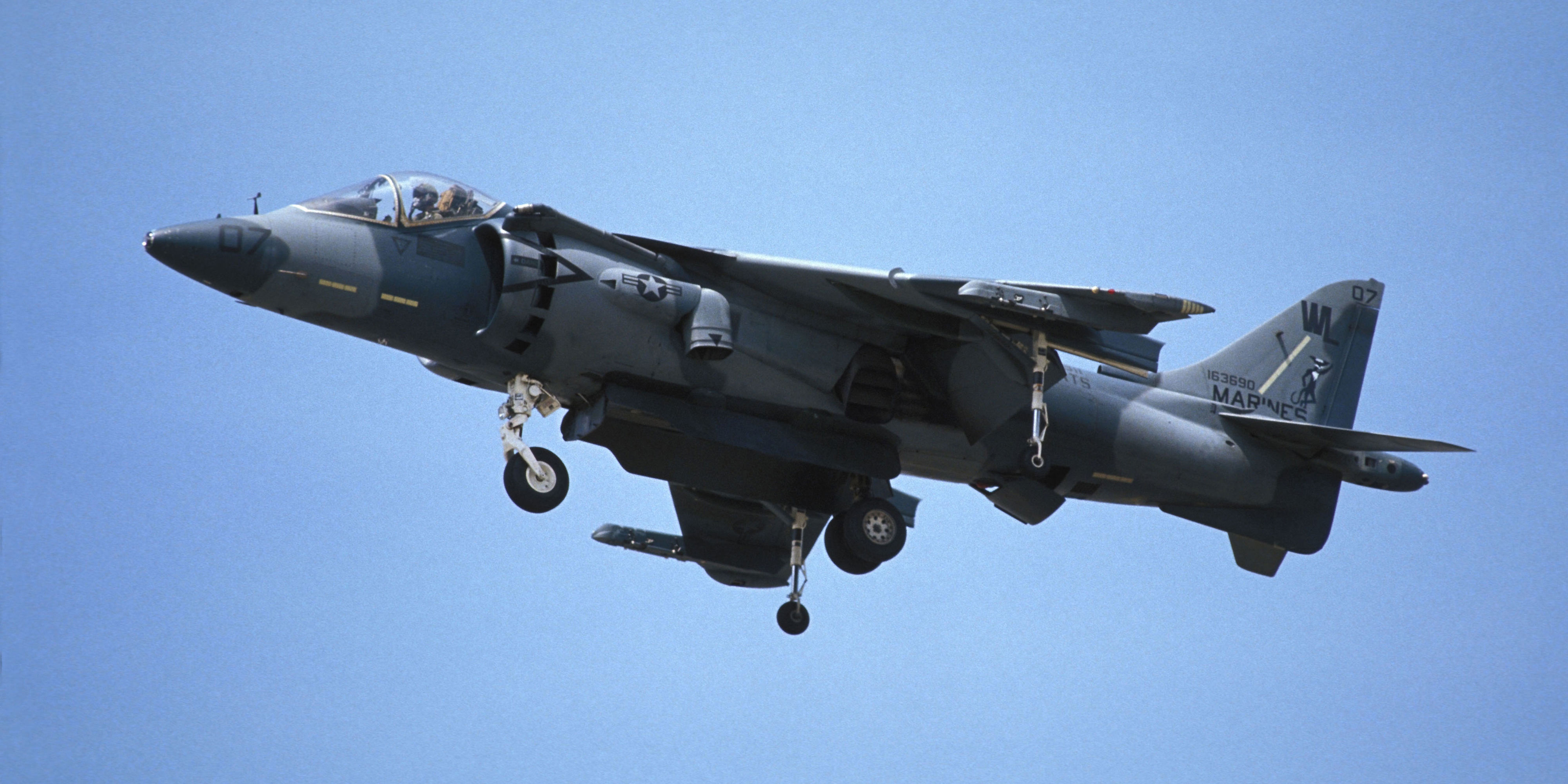 Quick-Thinking Harrier Pilot Survives Catastrophic Engine Explosion