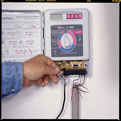 How to Install a Sprinkler System - Installing an Underground Sprinkler