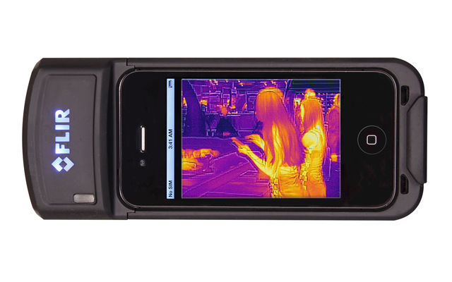 Infrared Cameras Now Small Enough To Be In Your Phone But With Ir Enabled Mobile Devices Flir Might Have Some Early Compeion Mµ Optics A Chicago Based Startup Has Also Developed Prototype Intended For