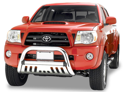 chrome skid plates and brush guards