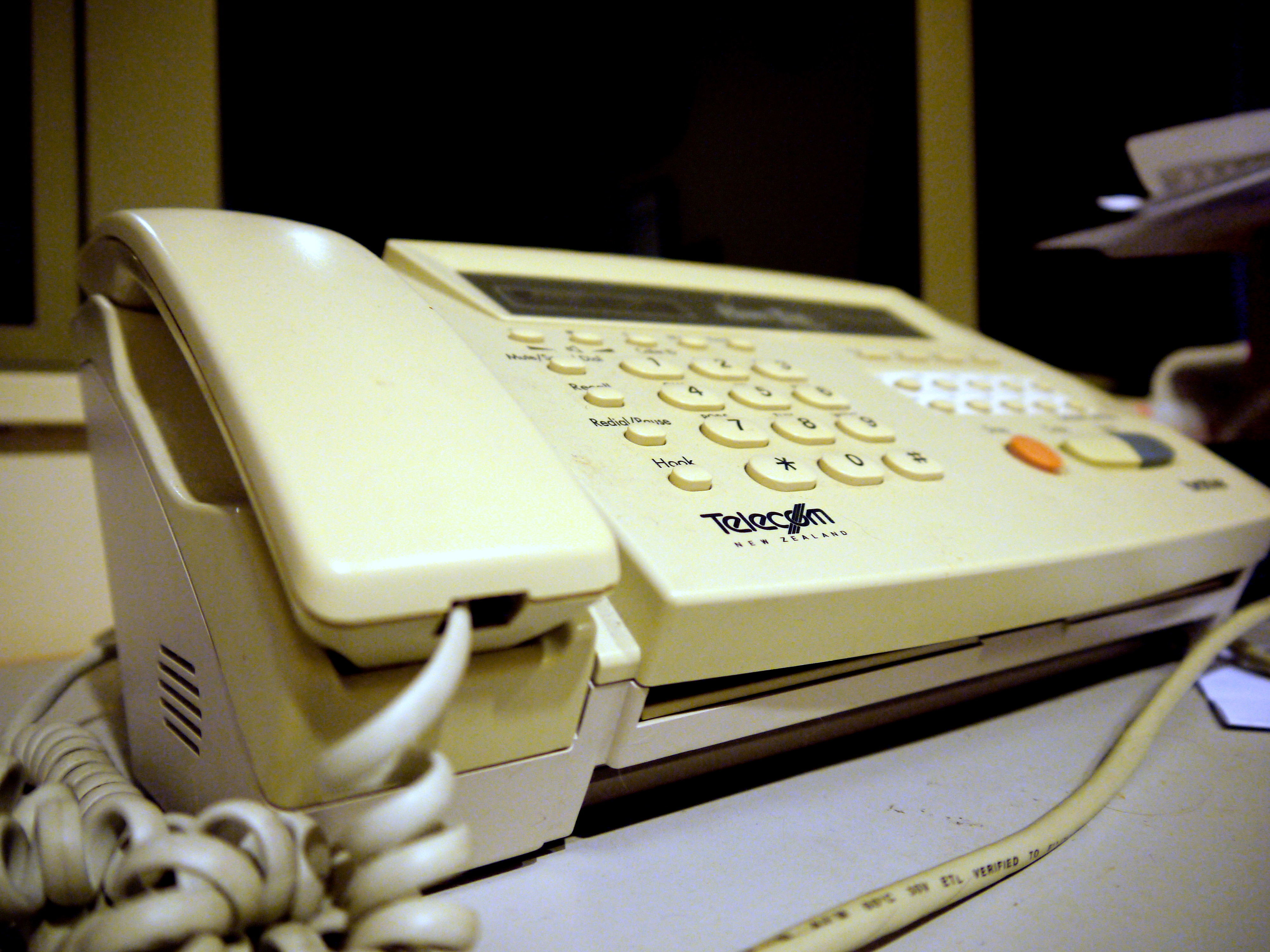 Tired Fax Machine Fax Machine