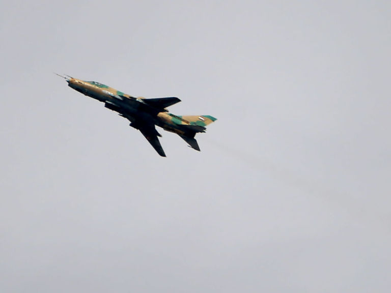 F/A-18 Super Hornet Missed Syrian Su-22 With Its First Sidewinder Missile